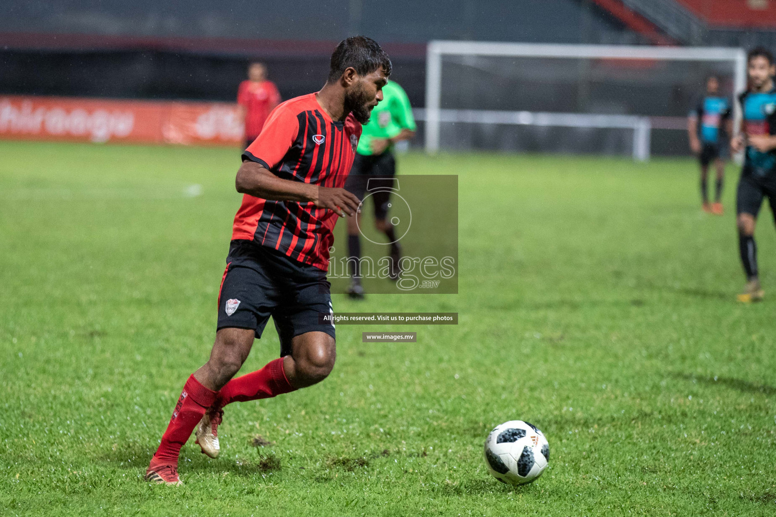 TC Sports Club vs Foakaidhoo FC in Dhiraagu Dhivehi Premier League 2019, in Male' Maldives on 23rd Sep 2019. Photos:Suadh Abdul Sattar / images.mv