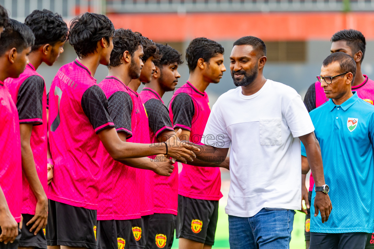 United Victory vs Club Green Street in Day 4 of Under 19 Youth Championship 2024 was held at National Stadium in Male', Maldives on Thursday, 13th June 2024. Photos: Nausham Waheed / images.mv