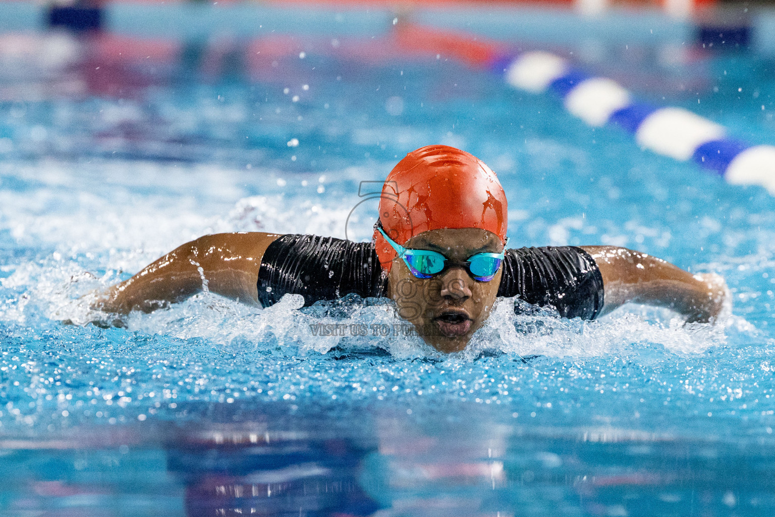 Day 4 of 20th Inter-school Swimming Competition 2024 held in Hulhumale', Maldives on Tuesday, 15th October 2024. Photos: Ismail Thoriq / images.mv