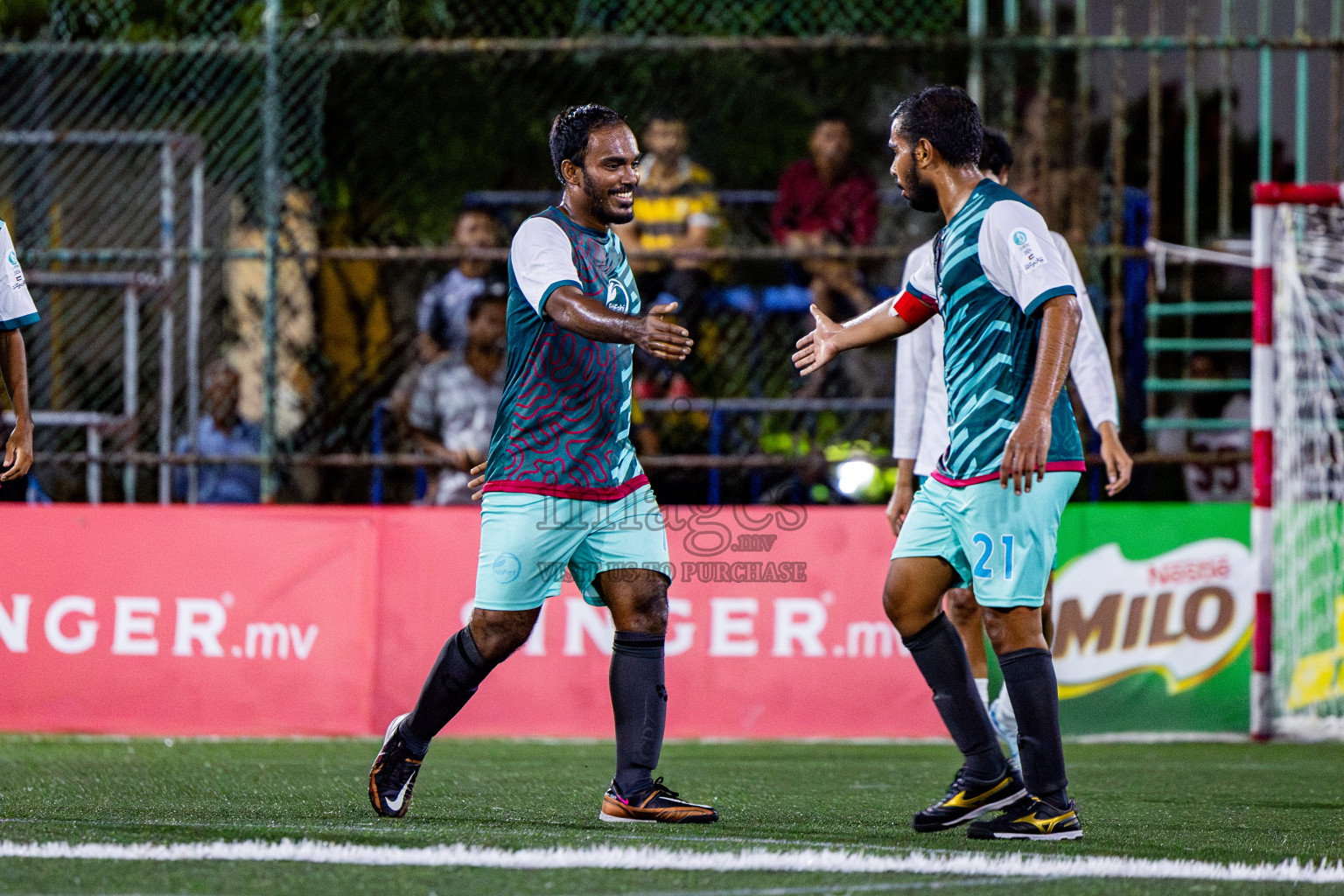 FEHI FAHI CLUB vs POSC in Club Maldives Classic 2024 held in Rehendi Futsal Ground, Hulhumale', Maldives on Sunday, 15th September 2024. Photos: Nausham Waheed / images.mv