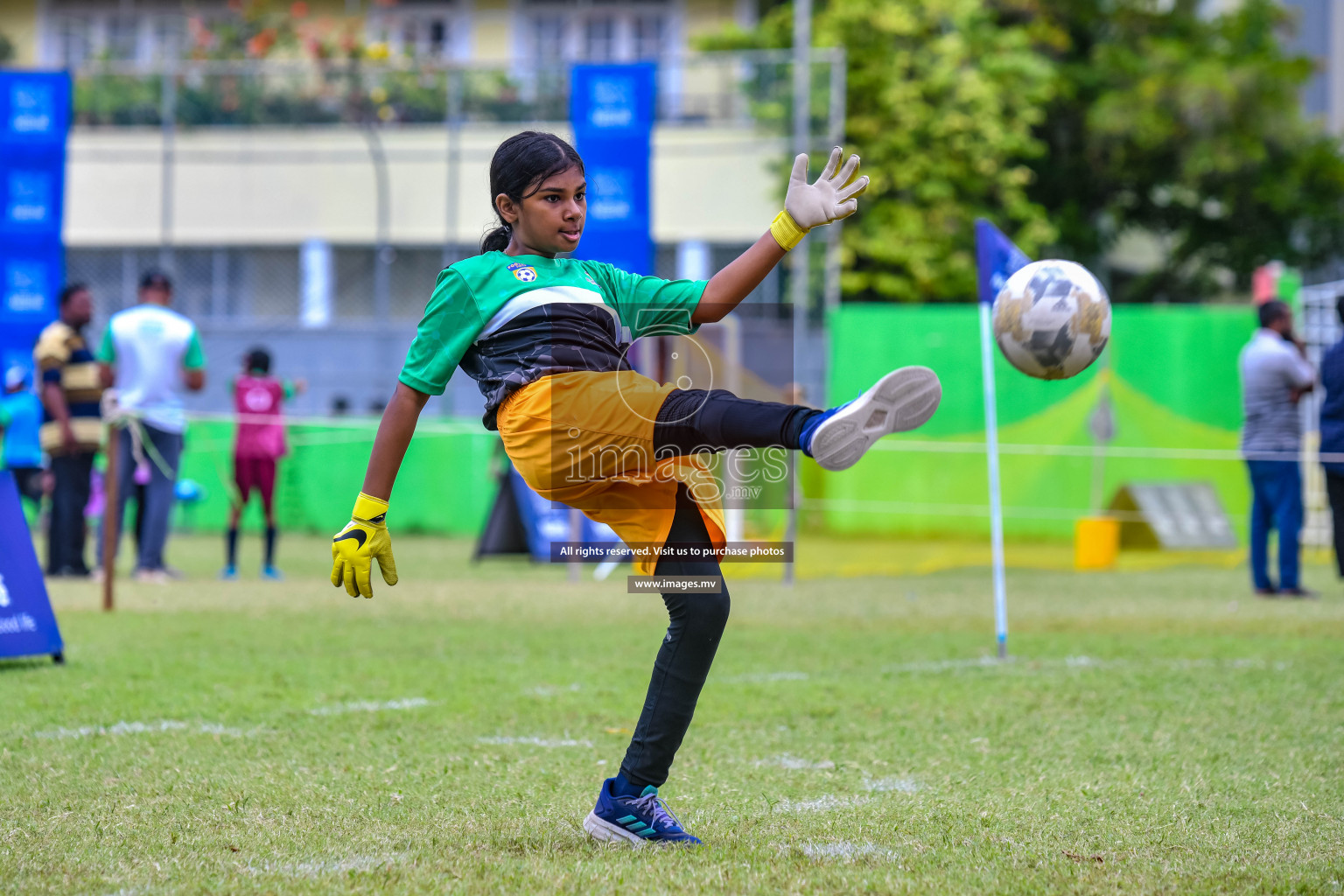 Day 3 of Milo Kids Football Fiesta 2022 was held in Male', Maldives on 21st October 2022. Photos: Nausham Waheed/ images.mv