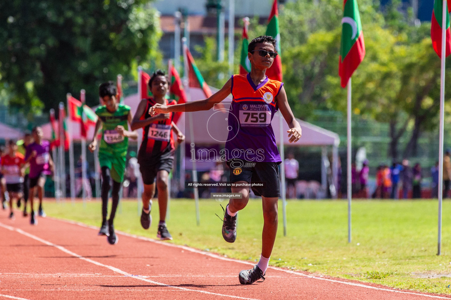 Day 2 of Inter-School Athletics Championship held in Male', Maldives on 24th May 2022. Photos by: Nausham Waheed / images.mv