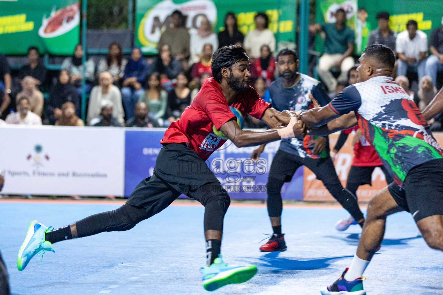 Division one Final 10th National Handball Tournament 2023, held in Handball ground, Male', Maldives on Saturday, 13th January 2023 Photos: Nausham Waheed/ Images.mv