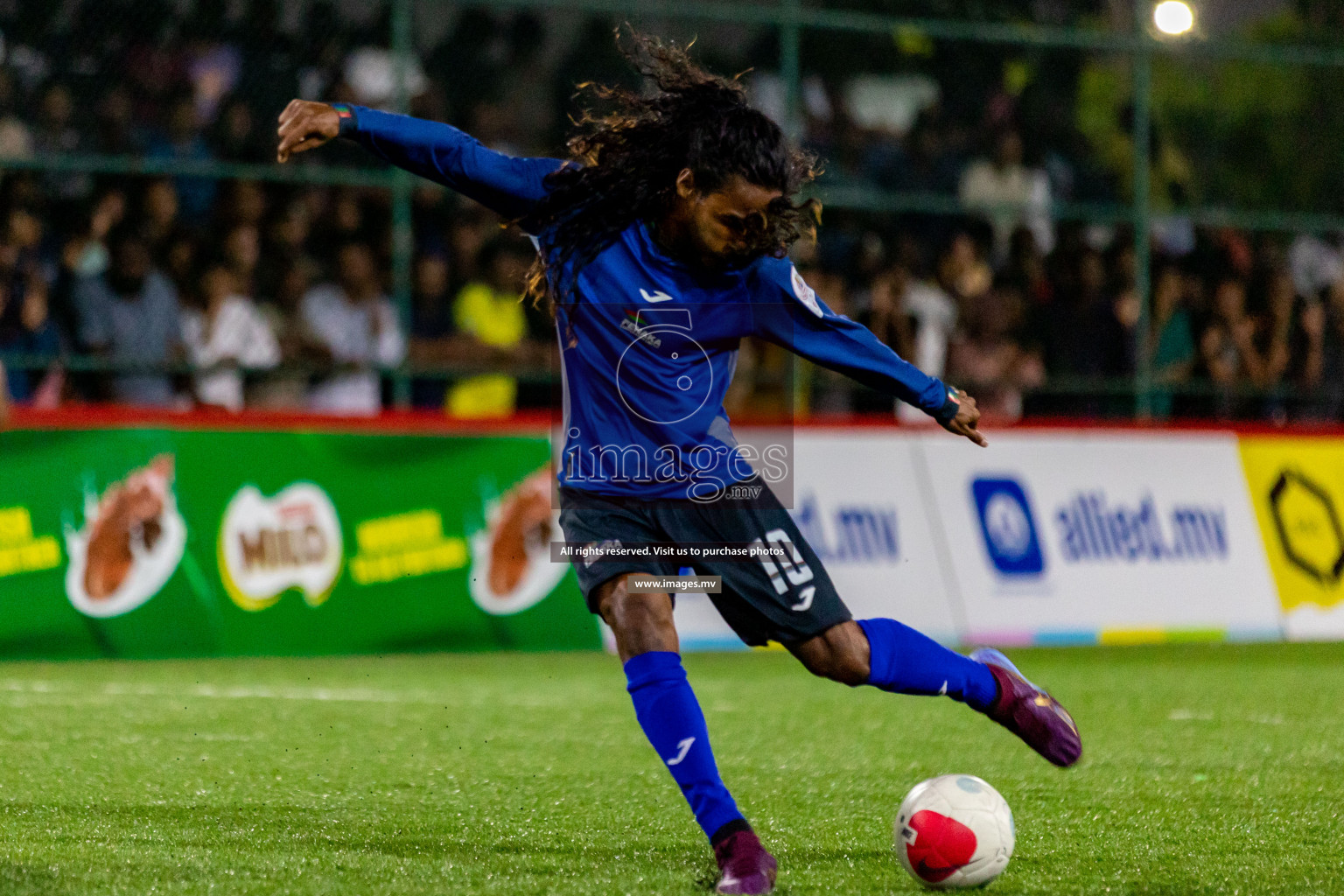 Team Fenaka vs Club Airports in Club Maldives Cup 2022 was held in Hulhumale', Maldives on Tuesday, 18th October 2022. Photos: Mohamed Mahfooz Moosa/ images.mv