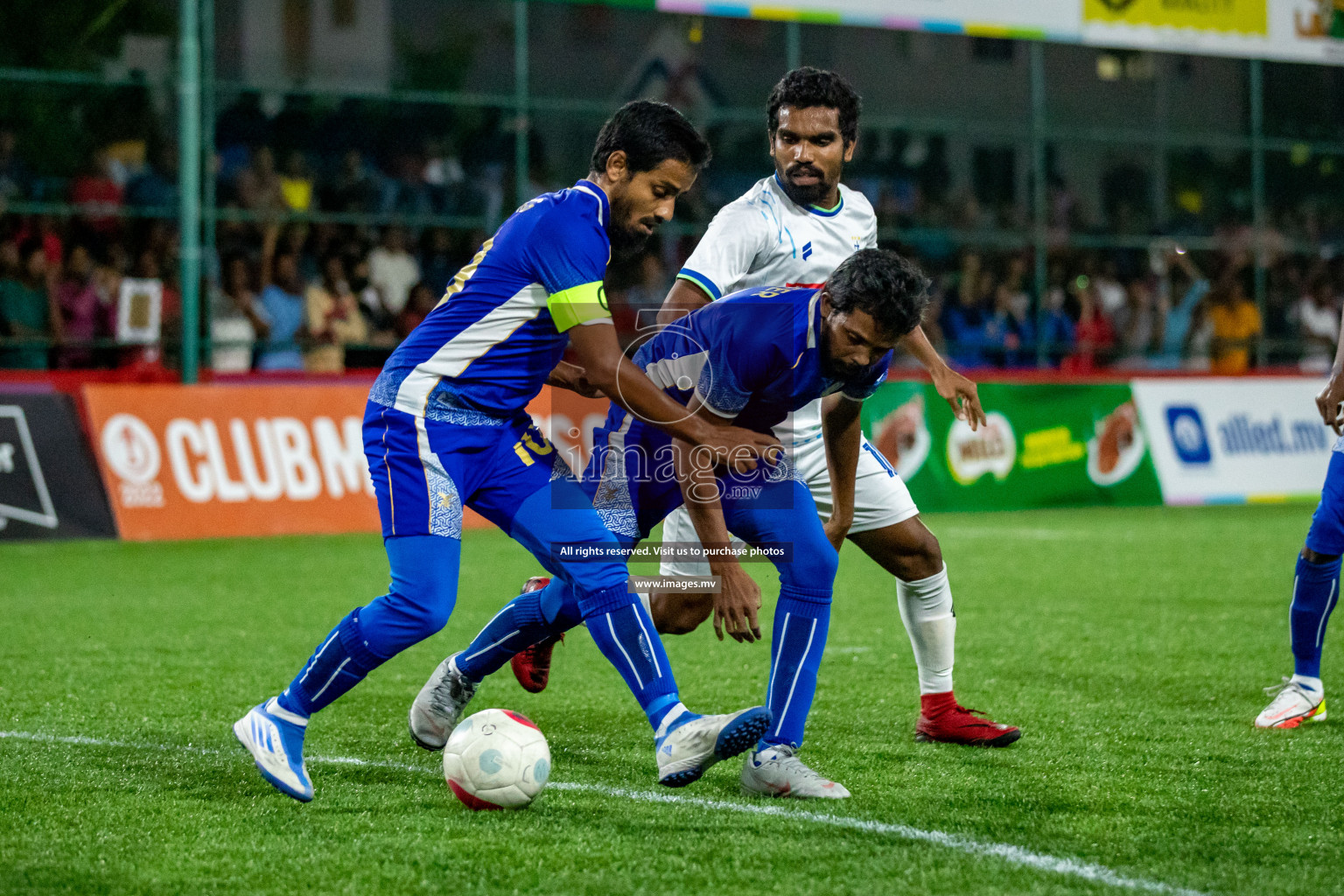 STO RC vs Muleeaage RC in Club Maldives Cup 2022 was held in Hulhumale', Maldives on Thursday, 20th October 2022. Photos: Hassan Simah / images.mv