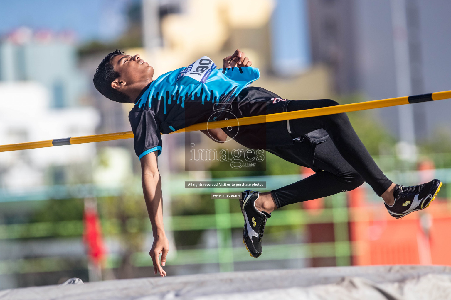 Day 1 of Inter-School Athletics Championship held in Male', Maldives on 22nd May 2022. Photos by: Nausham Waheed / images.mv