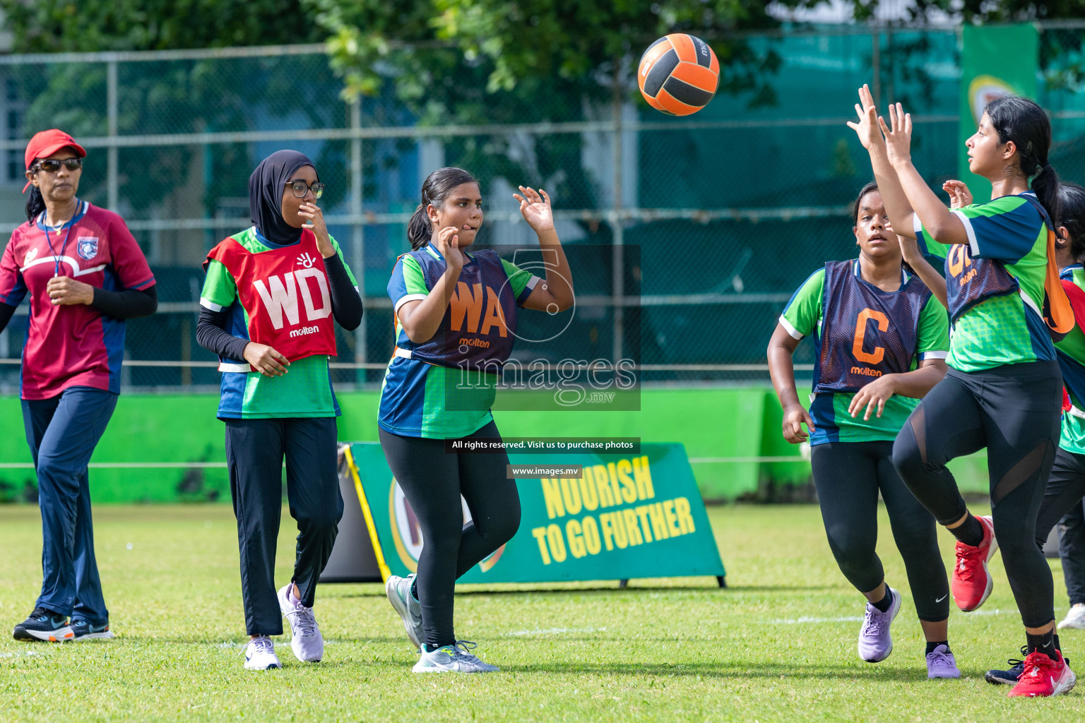 Day1 of Milo Fiontti Festival Netball 2023 was held in Male', Maldives on 12th May 2023. Photos: Nausham Waheed / images.mv