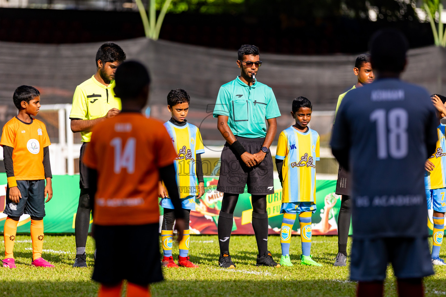 Day 2 of Under 10 MILO Academy Championship 2024 was held at National Stadium in Male', Maldives on Saturday, 27th April 2024. Photos: Nausham Waheed / images.mv