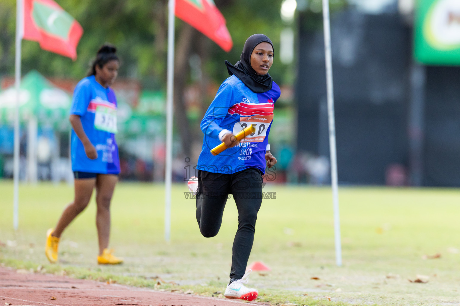 Day 1 of National Athletics Championship 2025 was held at Ekuveni Running Ground in Male', Maldives on Thursday, 14th August 2025. Photos: Hasni / images.mv