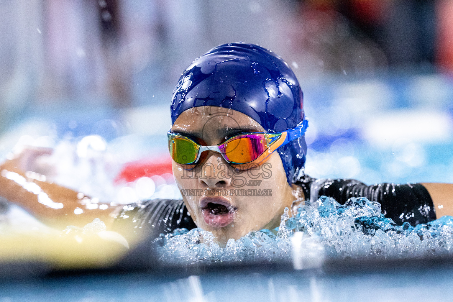 Day 7 of National Swimming Competition 2024 held in Hulhumale', Maldives on Thursday, 19th December 2024.
Photos: Ismail Thoriq / images.mv