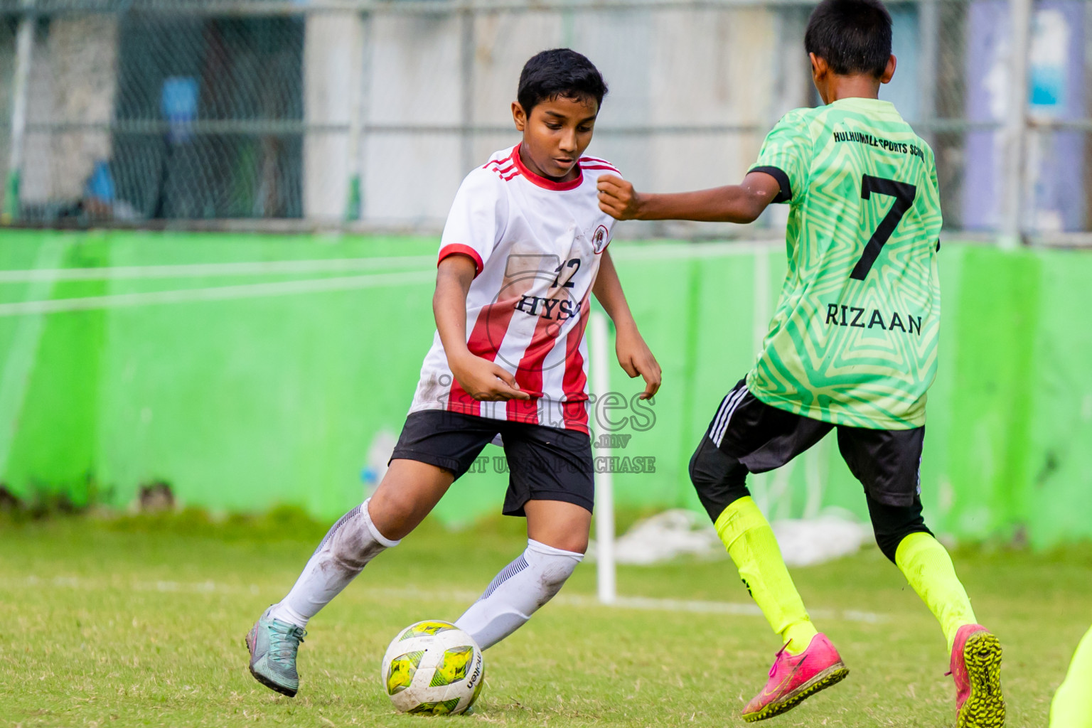 Day 1 of MILO Academy Championship 2025 (U-12) was held at Henveiru Stadium in Male', Maldives on Thursday, 1st May 2025. Photos: Nausham Waheed / images.mv