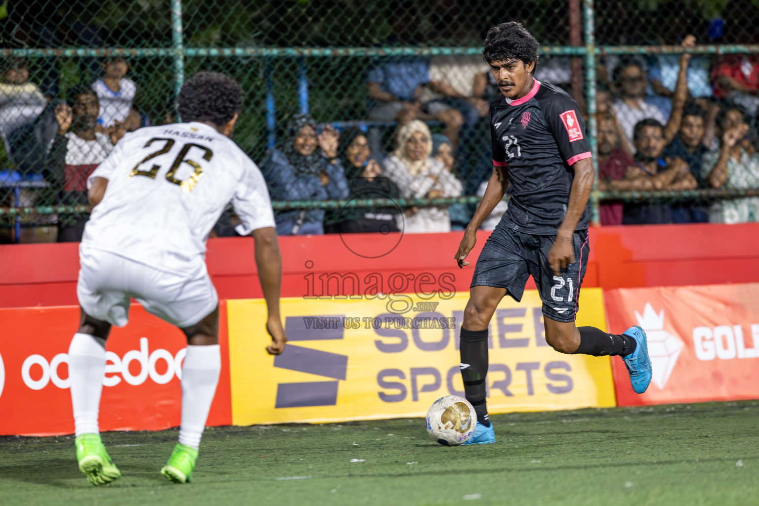 Lh Kurendhoo vs Lh Olhuvelifushi in Day 15 of Golden Futsal Challenge 2025 was held on Sunday, 19th January 2025, in Hulhumale', Maldives. Photos: Ismail Thoriq / images.mv