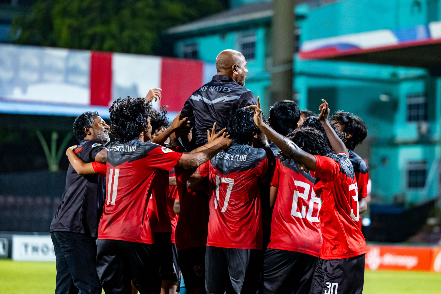 Super United Sports vs TC Sports Club in the Final of Under 19 Youth Championship 2024 was held at National Stadium in Male', Maldives on Monday, 1st July 2024. Photos: Nausham Waheed / images.mv