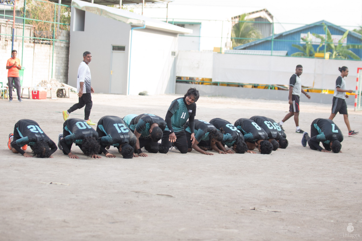MMA vs IGMH in Inter Office Handball Tournament 2019 - Men's 2nd Division Final, held in National Handball Grounds on 5th March 2019 (Hassan Simah /Images.mv)