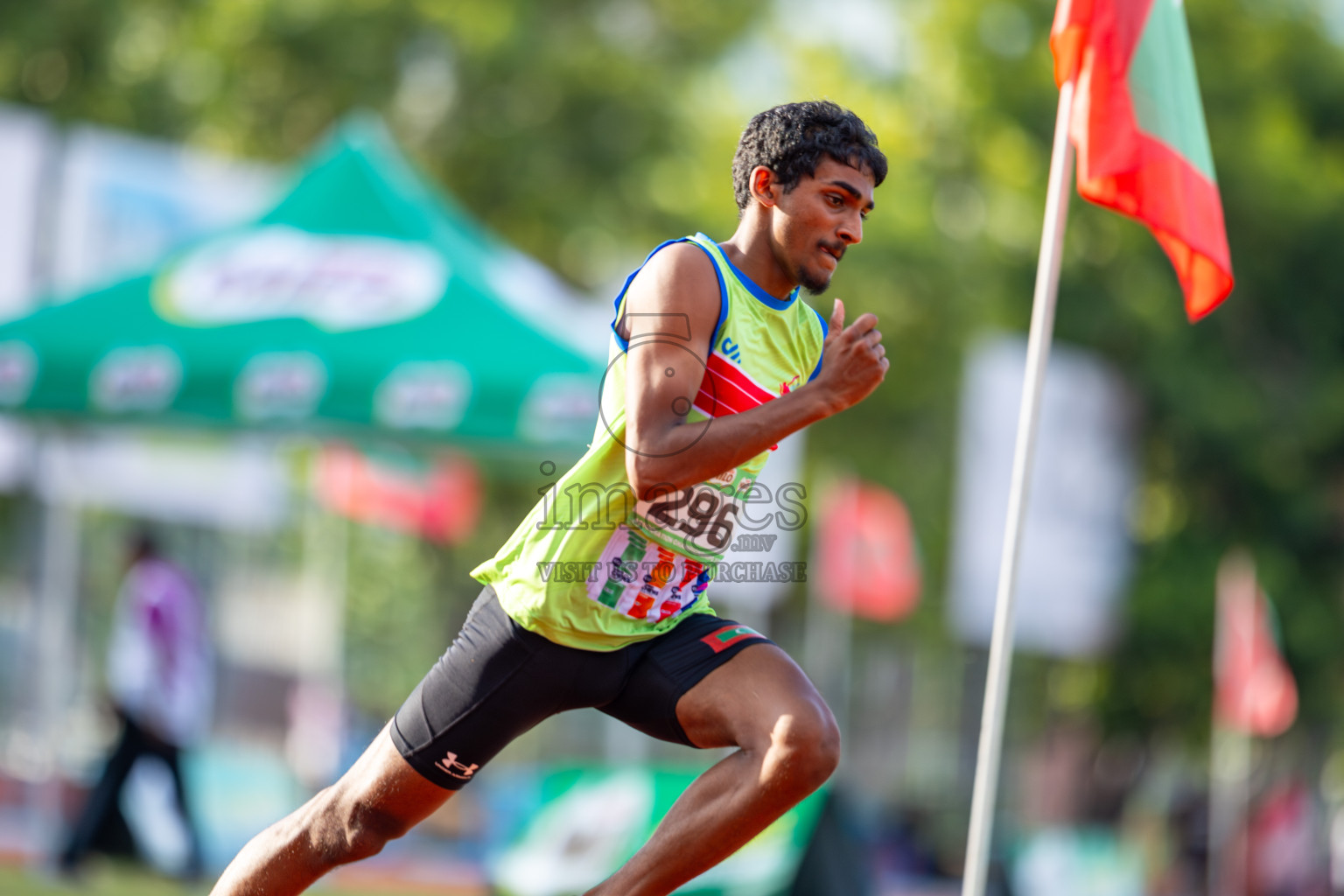 Day 2 of 12th Milo Association Championships was held in Ekuveni Track at Male', Maldives on Friday, 25th April 2025. Photos: Ismail Thoriq / images.mv