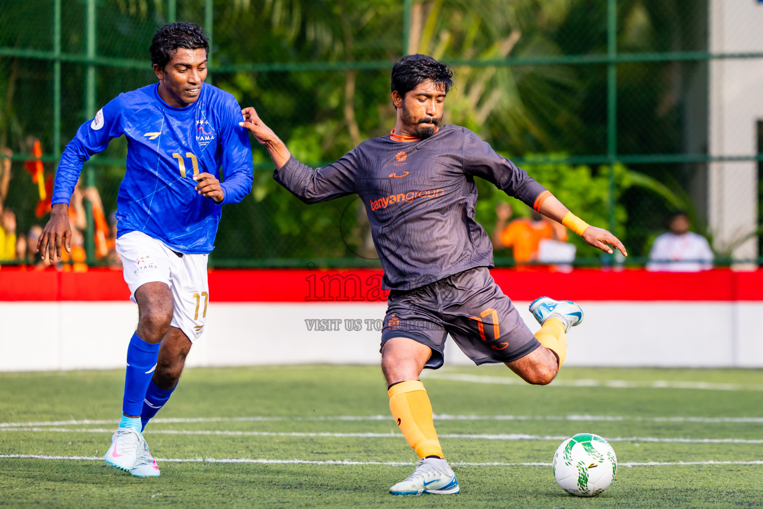 Velavaru vs Niyama in Day 4 of Resort League 2025 (Dhaalu Zone) was held on Sunday, 18th May 2025 in Niyama Private island, Dhaalu Atoll, Maldives. Photos: Nausham Waheed / images.mv