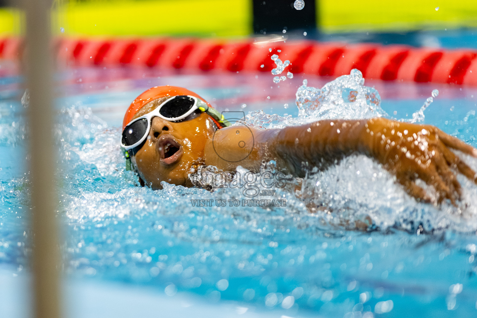 Day 2 of BML 6th National Kids Swimming Kids Festival 2025 held in Hulhumale', Maldives on Tuesday, 4th November 2024. Photos: Hassan Simah / images.mv