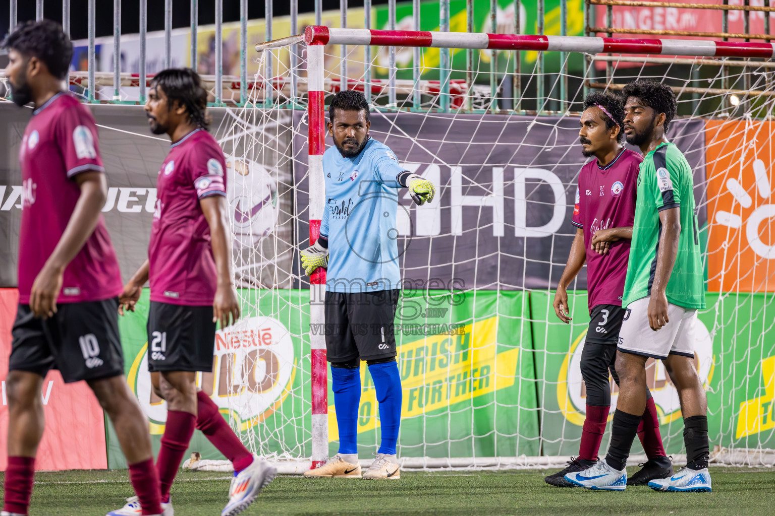 Kulhivaru Vuzaara vs HHRC in Club Maldives Classic 2024 held in Rehendi Futsal Ground, Hulhumale', Maldives on Sunday, 8th September 2024. 
Photos: Ismail Thoriq / images.mv