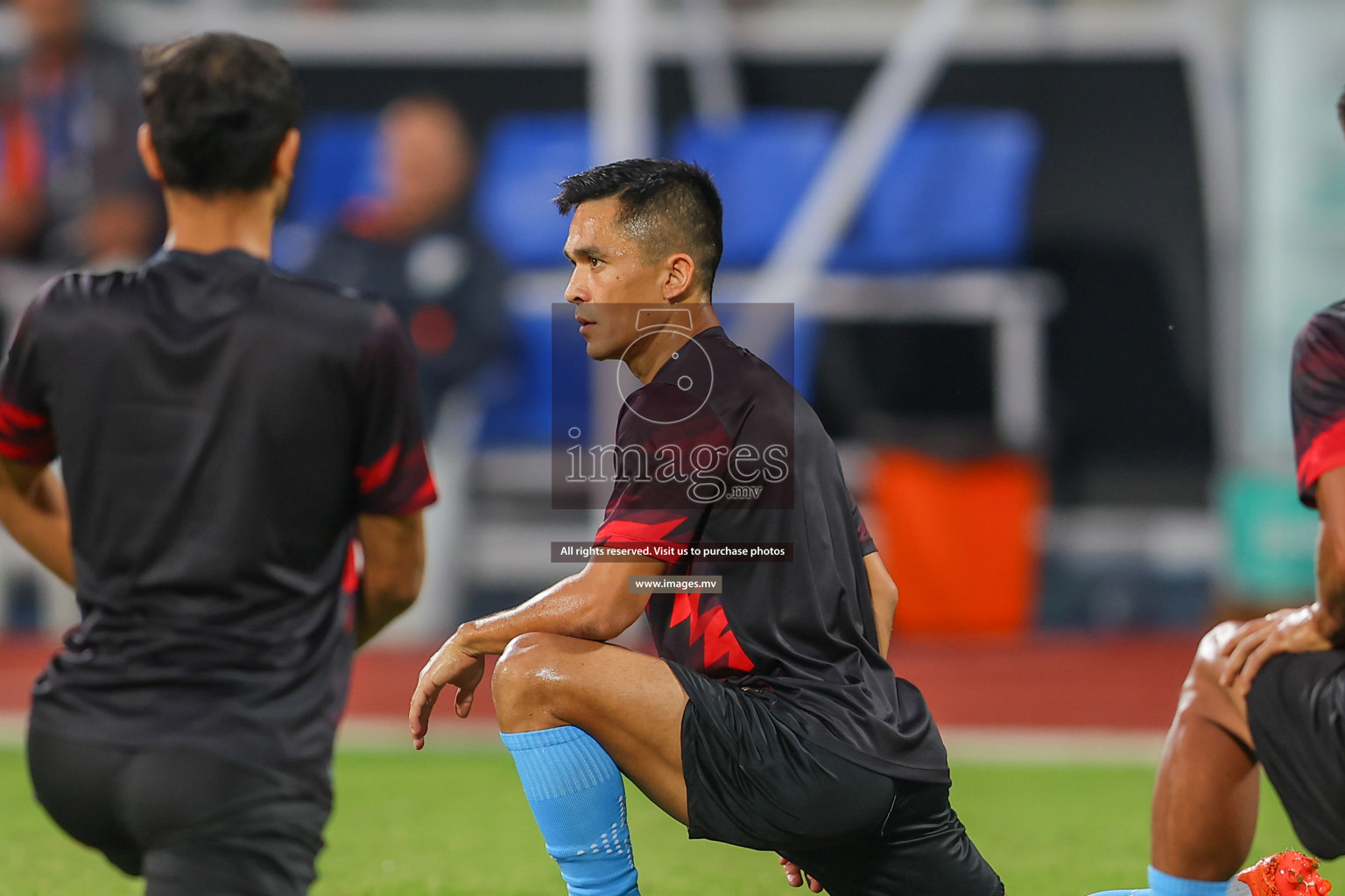 India vs Kuwait in SAFF Championship 2023 held in Sree Kanteerava Stadium, Bengaluru, India, on Tuesday, 27th June 2023. Photos: Nausham Waheed, Hassan Simah / images.mv