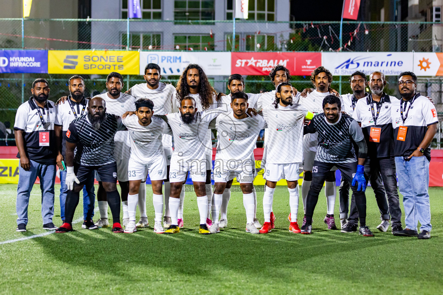 K Kaashidhoo VS K Himmafushi in Day 25 of Golden Futsal Challenge 2024 was held on Thursday , 8th February 2024 in Hulhumale', Maldives Photos: Nausham Waheed / images.mv