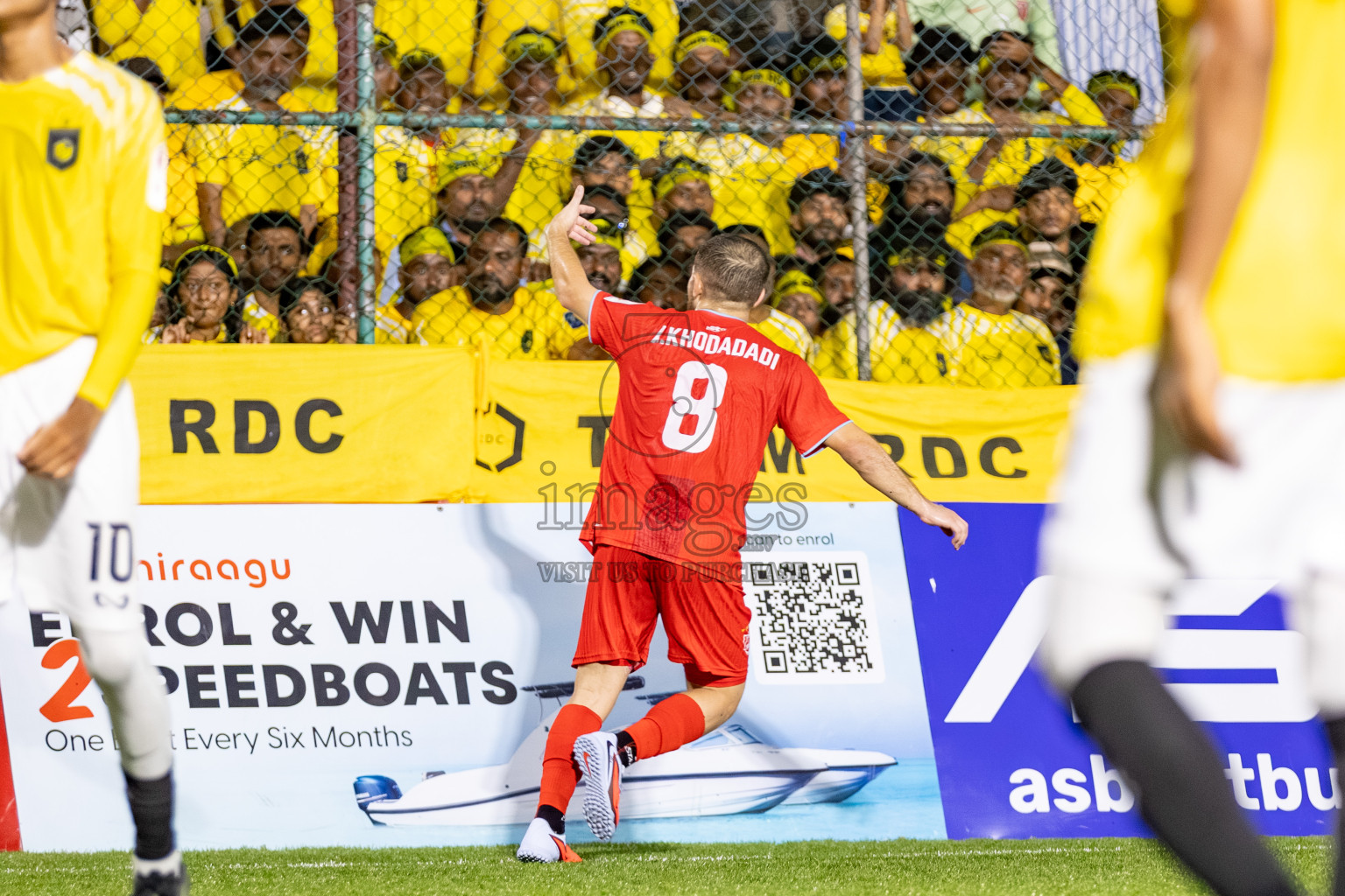 RRC vs STO RC in the Finals of Club Maldives Cup 2025 was held in Rehendhi Futsal Ground, Hulhumale', Maldives on Saturday, 25th October 2025. 
Photos: Hassan Simah / images.mv