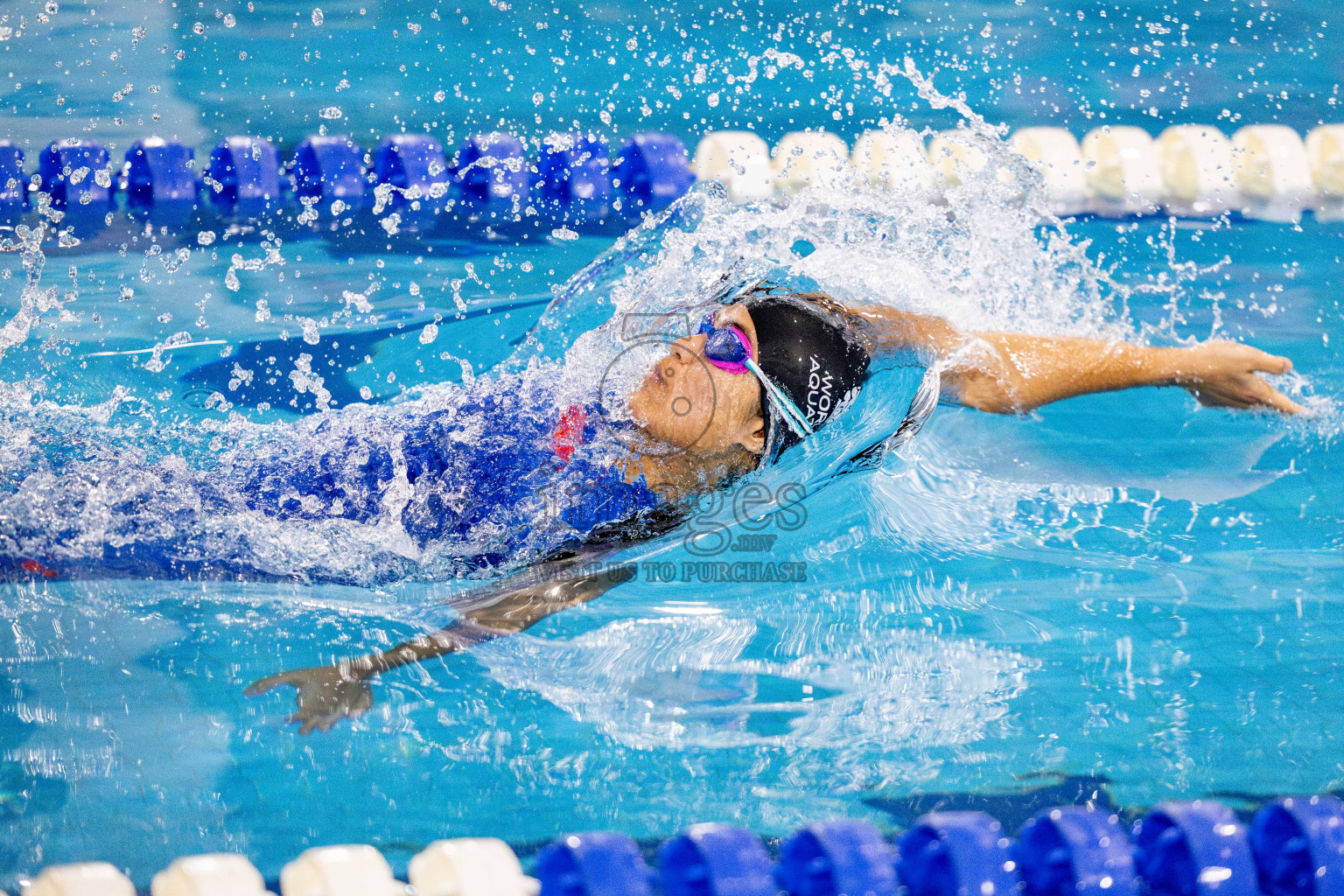 Day 4 of National Swimming Championship 2024 held in Hulhumale', Maldives on Monday, 16th December 2024. Photos: Hassan Simah / images.mv