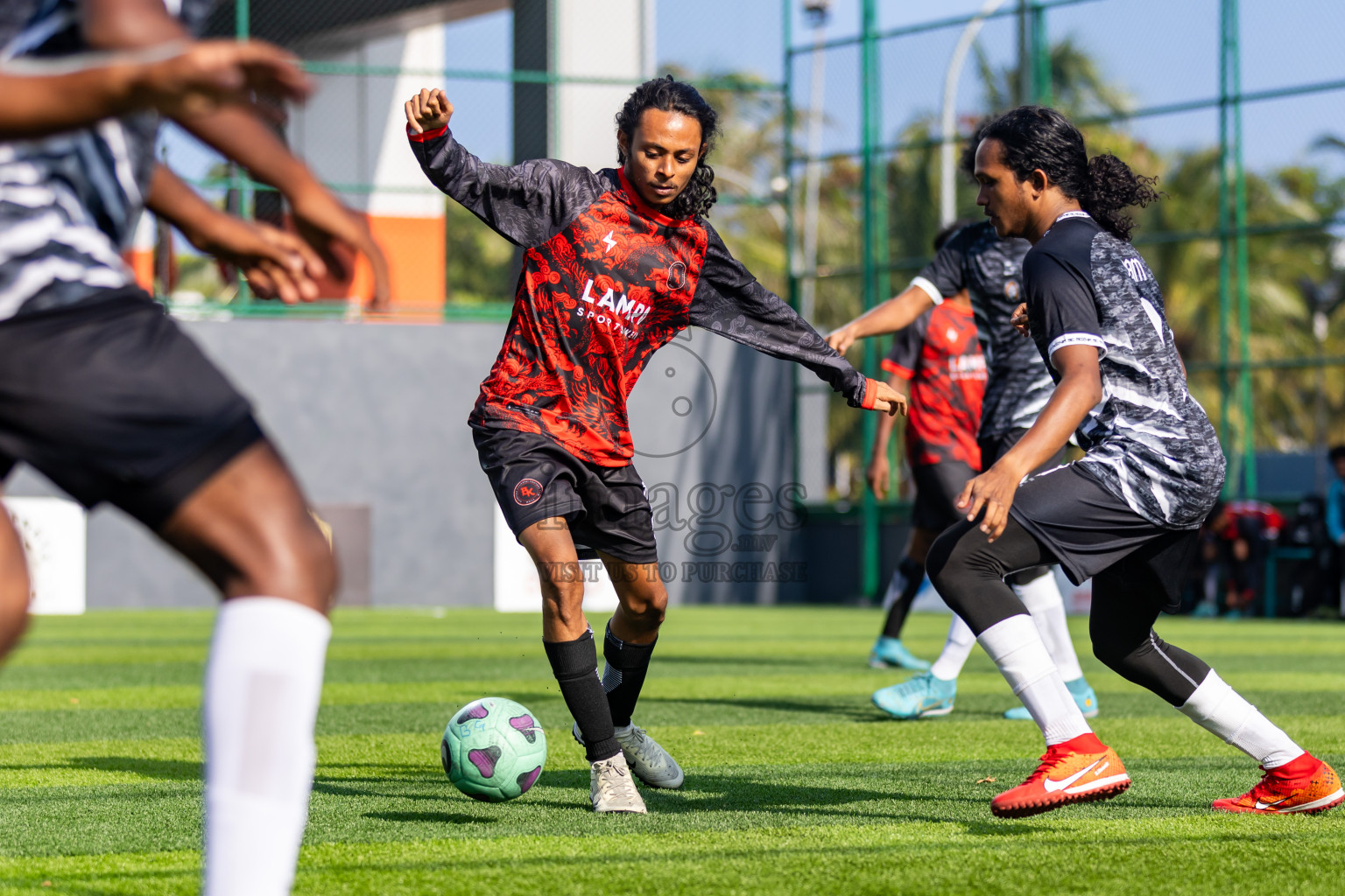 Boznia SC vs Banafsaa Kanmathi in Day 10 of BG Futsal Challenge 2024 was held on Thursday, 21st March 2024, in Male', Maldives Photos: Nausham Waheed / images.mv