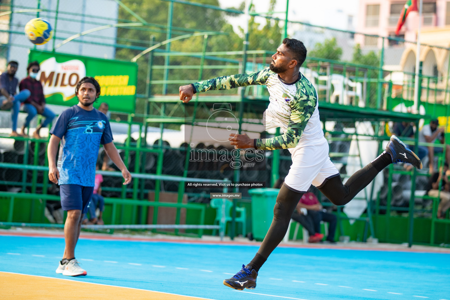 Milo 8th National Handball Tournament Day 4, 18th December 2021, at Handball Ground, Male', Maldives. Photos by Hassan Simah