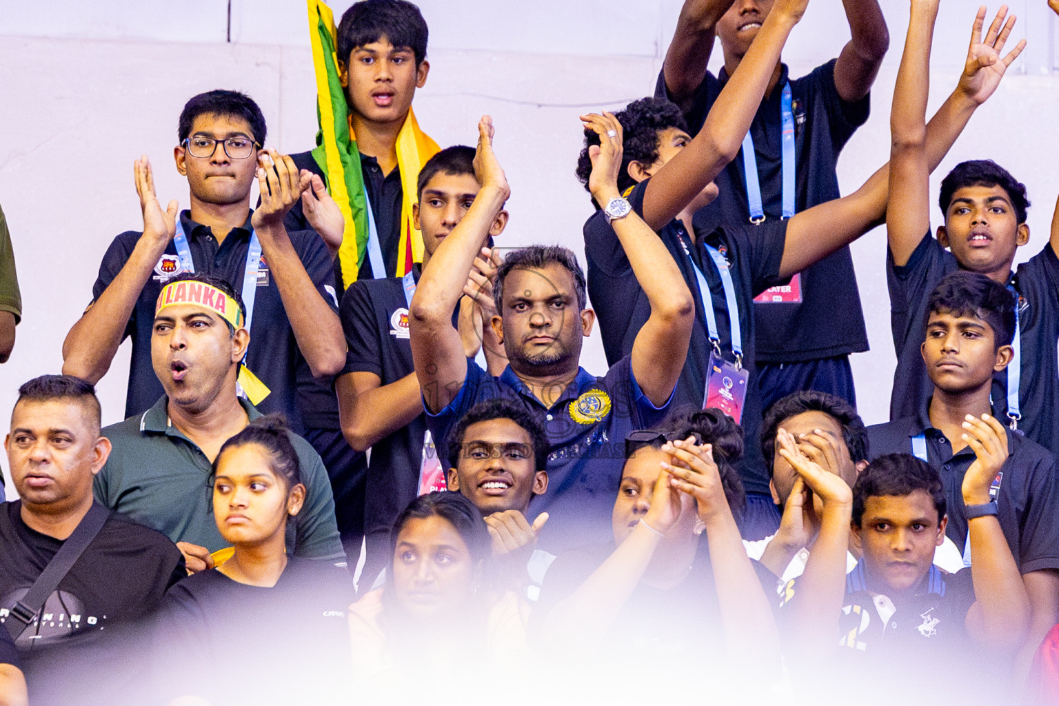 Maldives vs SriLanka in Day 2 of Under 16 Woman's Asian Cup SABA Qualifiers 2025 was held in Social Center, Male', Maldives on Friday, 13th June 2025. Photos: Nausham Waheed / images.mv