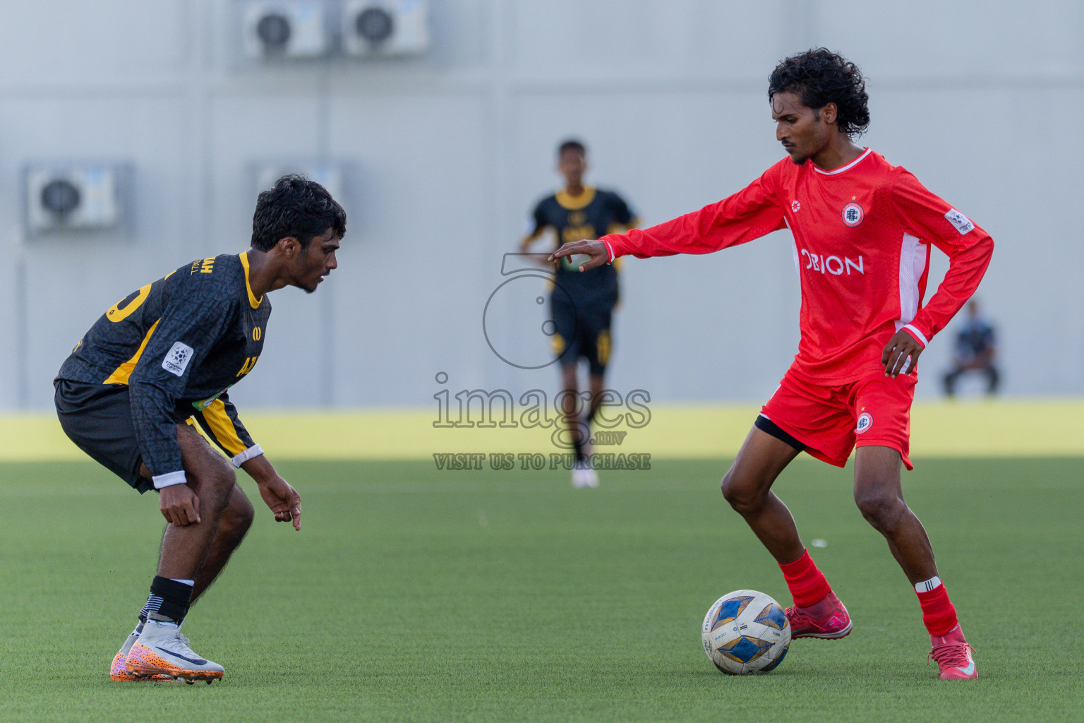 CC Sports Club VS Aajeelakah Eydhafushi FA in Day 6 of Eydhafushi Cup 2025 held in Eydhafushi Football Stadium at B. Eydhafushi, Maldives on Wednesday, 10th September 2025. Photos: Arif Rasheed / images.mv