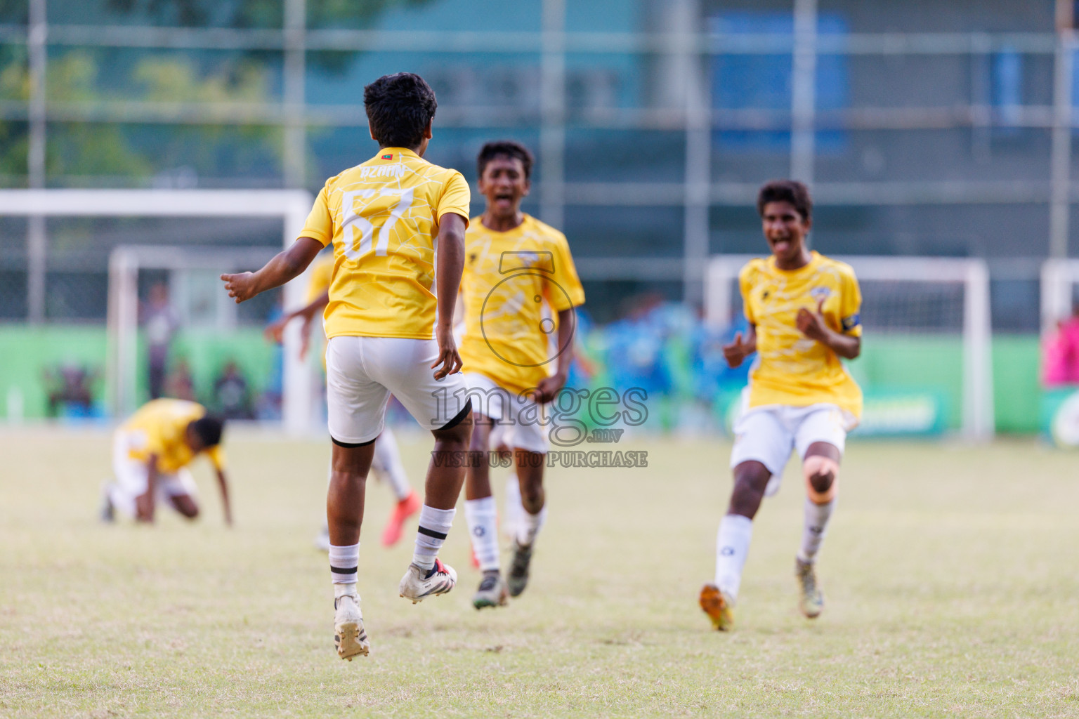 Day 4 of MILO Academy Championship 2025 (U14) was held on Sunday, 2nd November 2025 at Henveiru Football Grounds, Male', Maldives . 
Photos: Hassan Simah / images.mv
