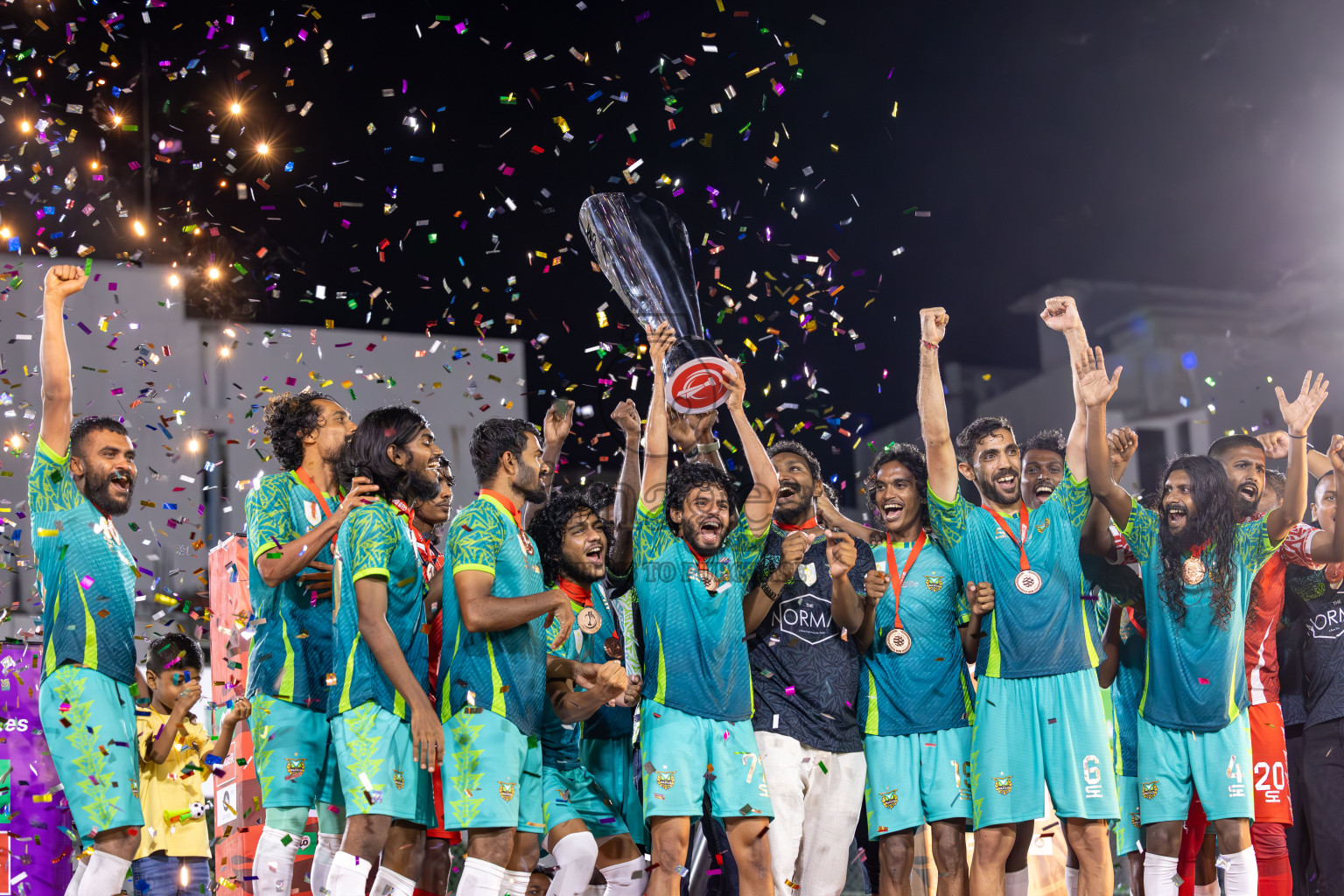 WAMCO vs RRC in the Final of Club Maldives Cup 2024 was held in Rehendi Futsal Ground, Hulhumale', Maldives on Friday, 18th October 2024. Photos: Ismail Thoriq / images.mv