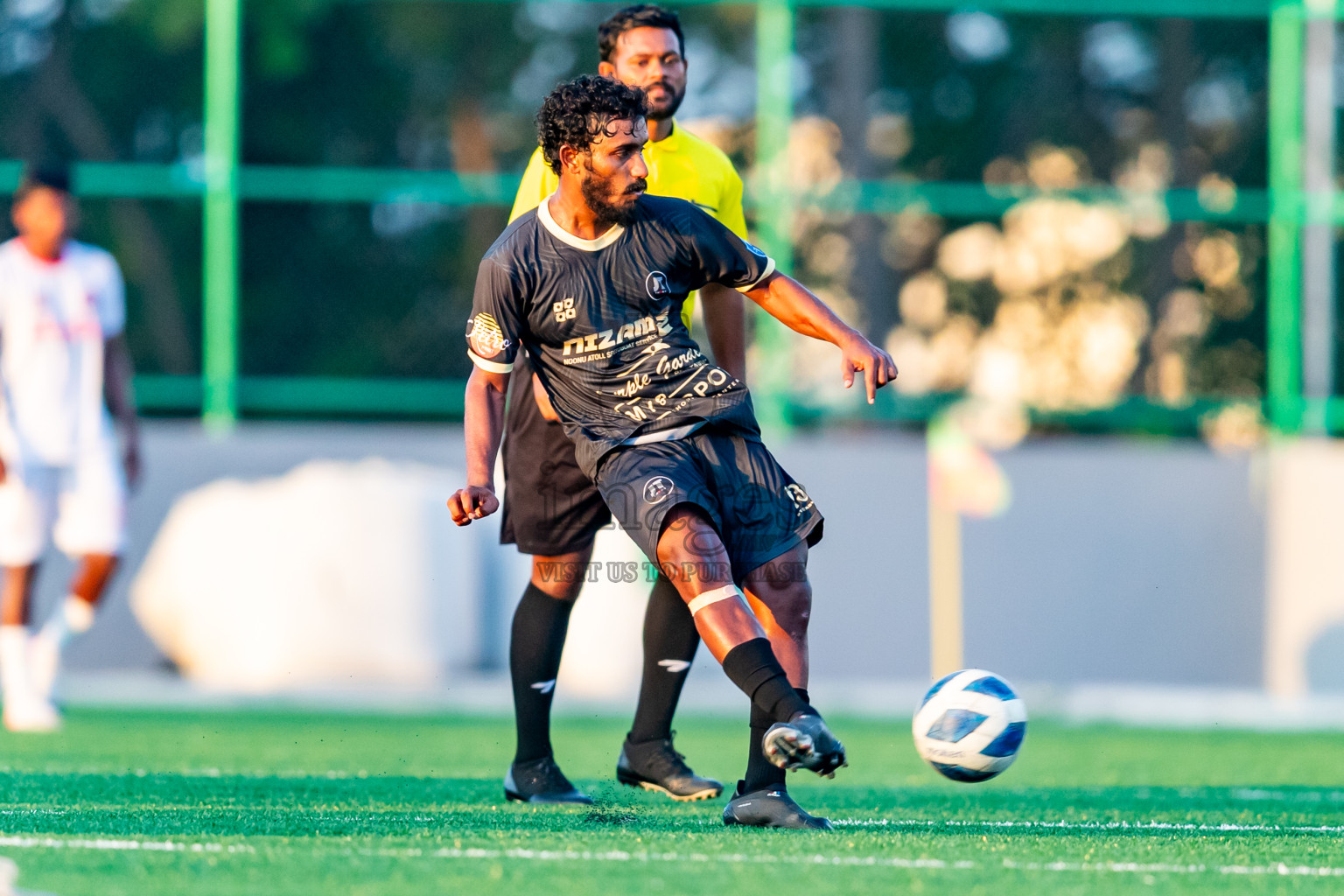 Furious FC vs JT Sports from Manadhoo Council Cup 2024 in N Manadhoo Maldives on Saturday, 24th February 2023. Photos: Nausham Waheed / images.mv