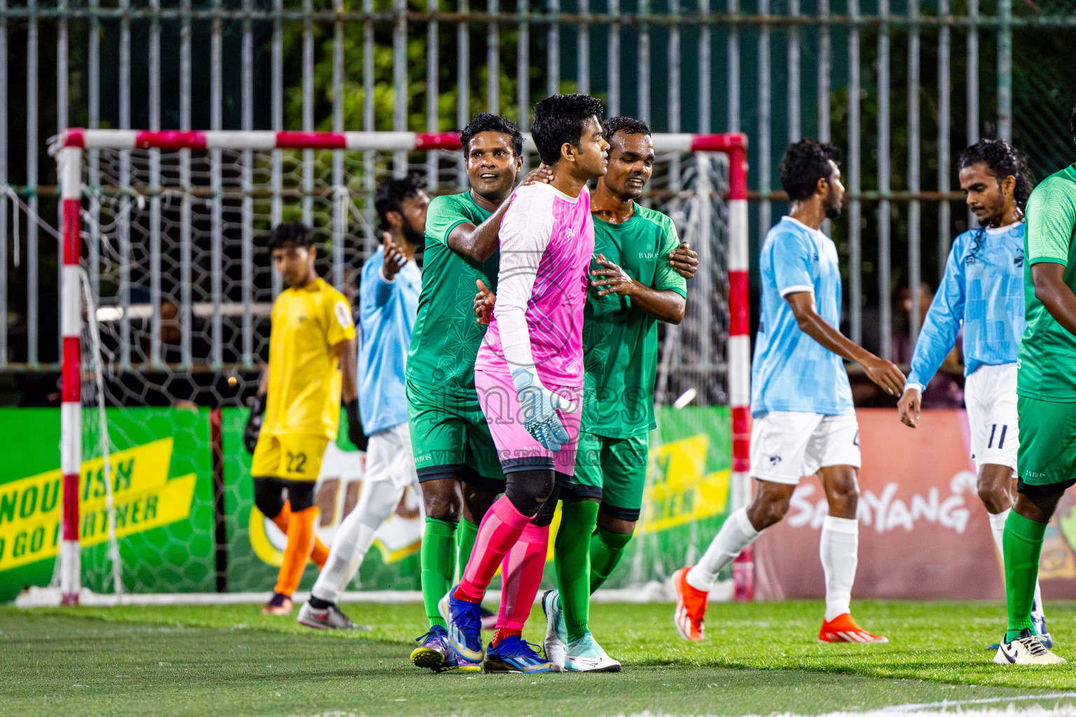 MACL vs BAROS MALDIVES in Club Maldives Cup 2024 held in Rehendi Futsal Ground, Hulhumale', Maldives on Tuesday, 1st October 2024. Photos: Nausham Waheed / images.mv