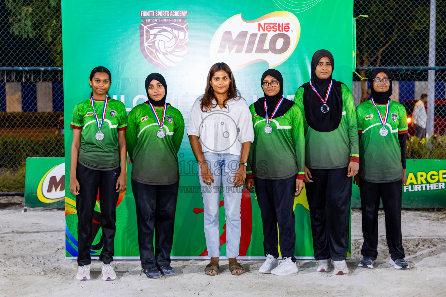 Day 2 of MILO Netball Fest 2025 was held in Cental Park, Hulhumale', Maldives on Friday, 21st November 2025. Photos: Nausham Waheed / images.mv