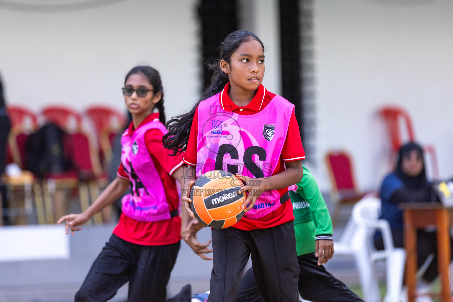 Day 3 of Nestle' Kids Netball Fiesta 2023 held in Henveyru Stadium, Male', Maldives on Saturday, 2nd December 2023. Photos by Nausham Waheed / Images.mv