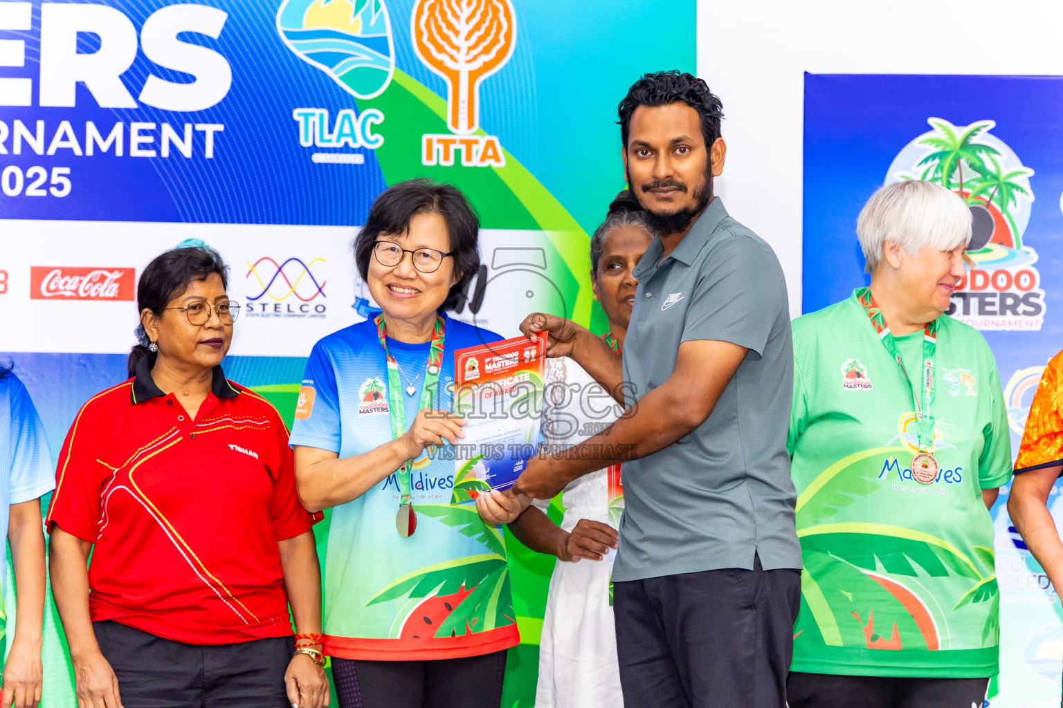 Day 4 of 1st Thoddoo Masters Table Tennis Tournament was held on Sunday, 24th August 2025 in AA Thoddoo, Maldives. Photos: Nausham Waheed / images.mv