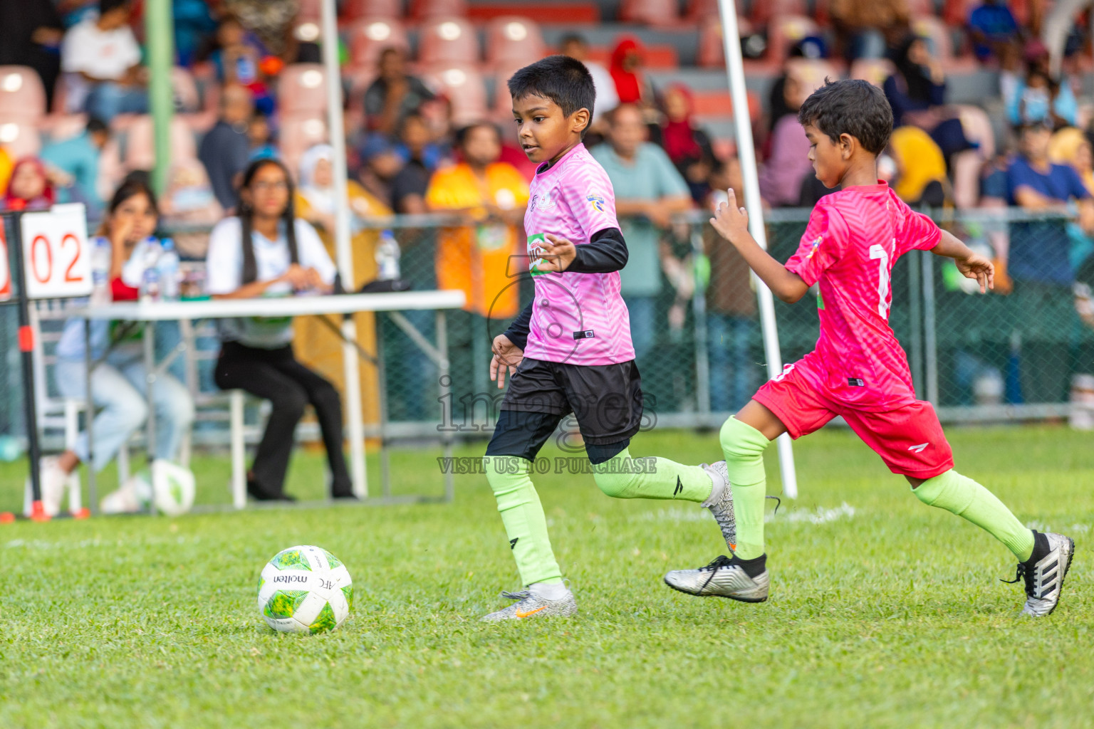 Day 2 of MILO Kids Football Fiesta was held at National Stadium in Male', Maldives on Saturday, 24th February 2024.