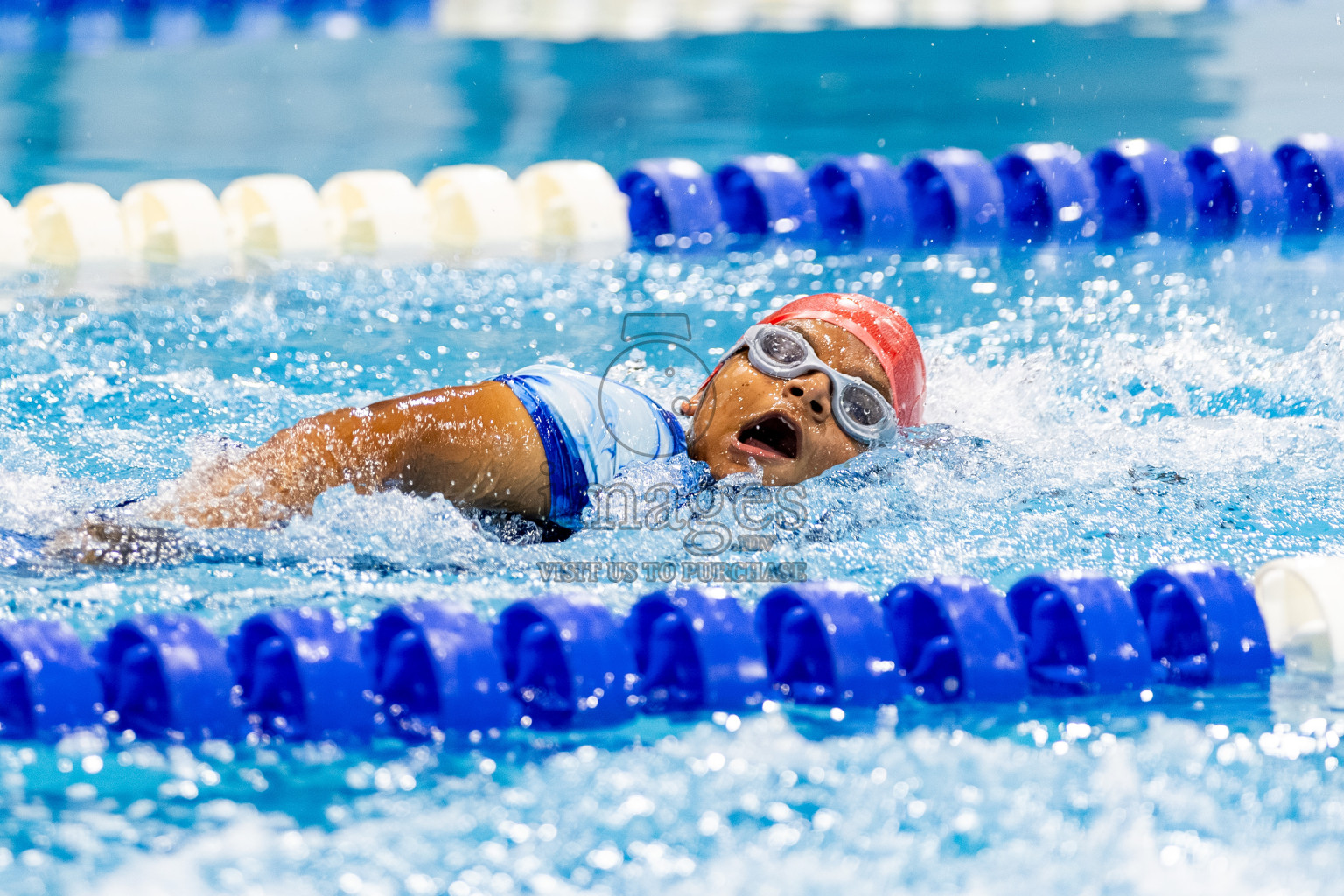 Day 2 of BML 6th National Kids Swimming Kids Festival 2025 held in Hulhumale', Maldives on Tuesday, 4th November 2024. Photos: Hassan Simah / images.mv