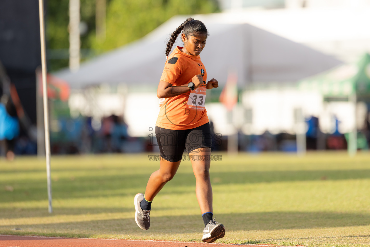 Day 2 of National Athletics Championship 2025 was held at Ekuveni Running Ground in Male', Maldives on Friday, 15th August 2025. Photos: Hasni / images.mv