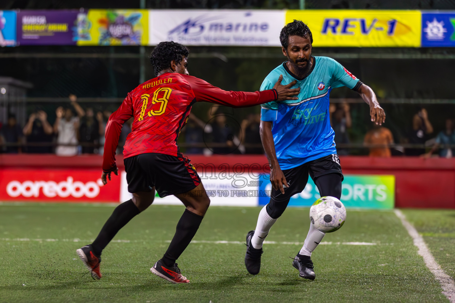 HDh Kumundhoo vs Hah Nellaidhoo in Day 10 of Golden Futsal Challenge 2024 was held on Tuesday, 23rd January 2024, in Hulhumale', Maldives
Photos: Ismail Thoriq / images.mv