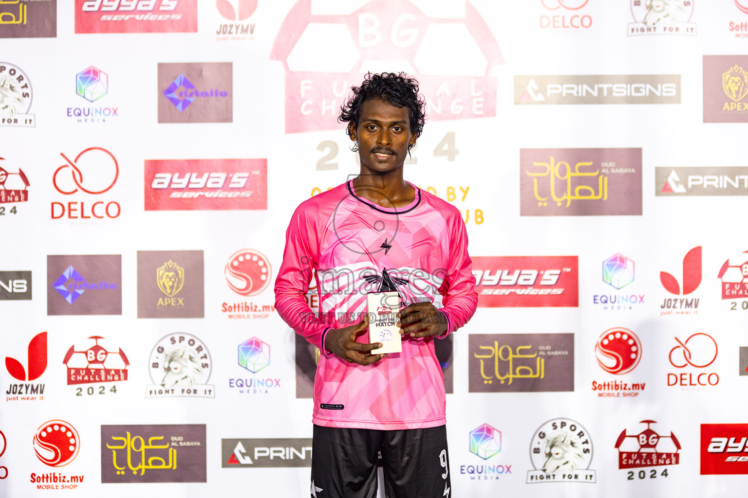 Apocalipse SC vs Young Stars in Day 2 of BG Futsal Challenge 2024 was held on Wednesday, 13th March 2024, in Male', Maldives Photos: Nausham Waheed / images.mv