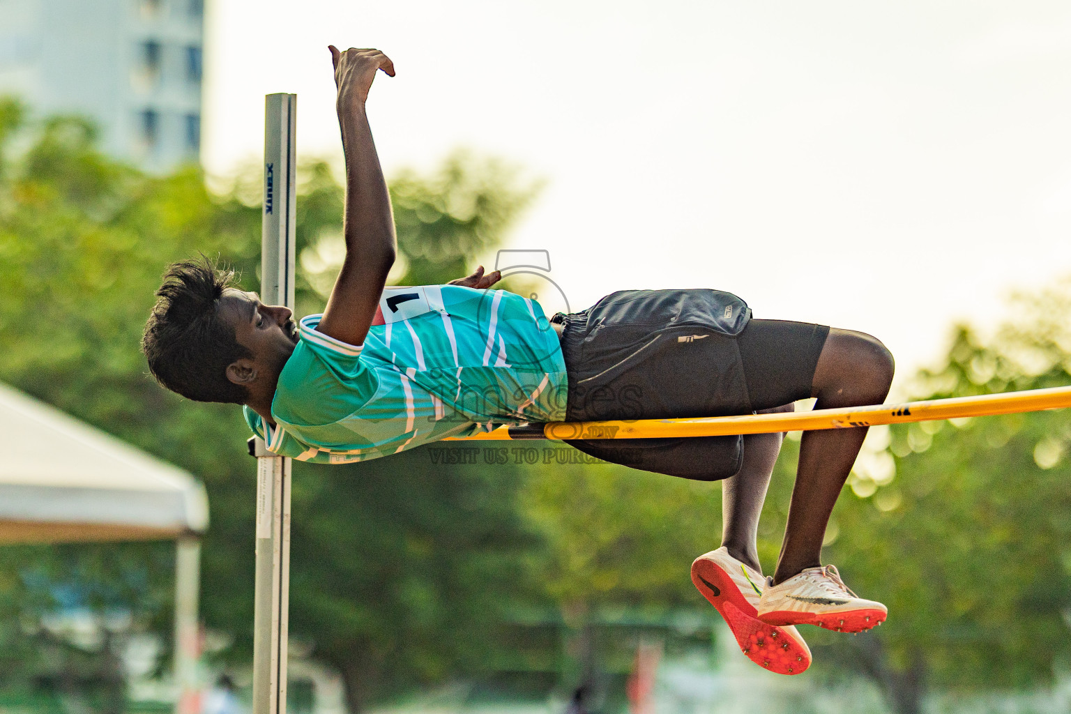 Day 2 of Inter-school Athletics Championship 2025 held in Ekuveni Synthetic Track, Male', Maldives on Tuesday, 07th October 2025. Photos by: Areef Adam / Images.mv