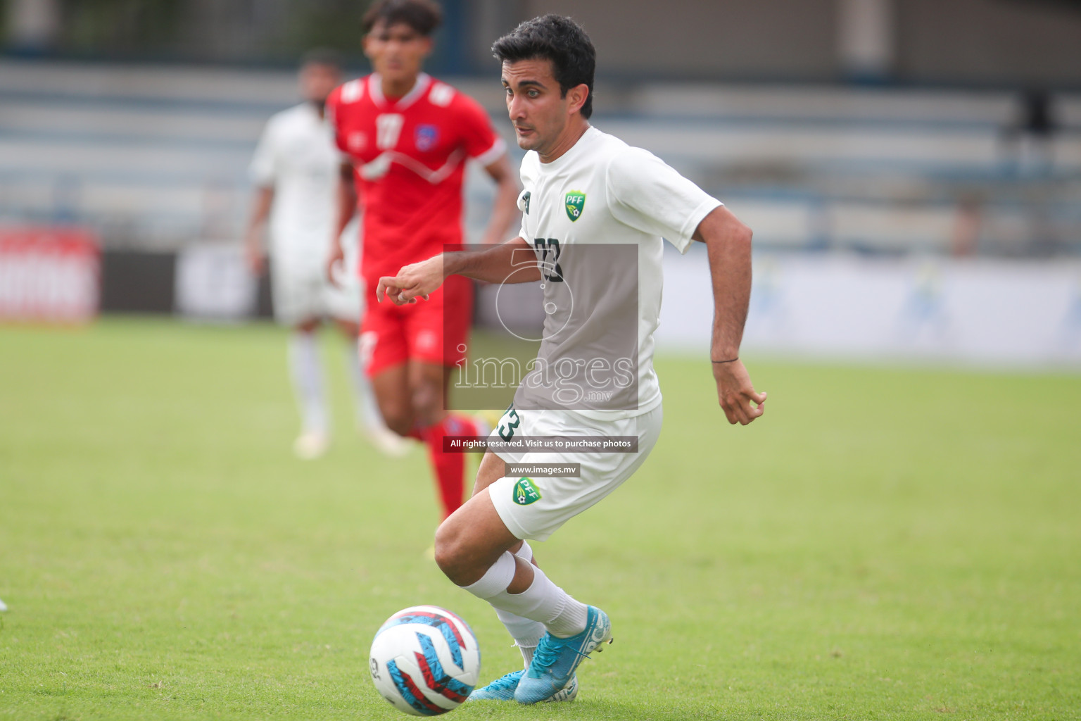 Nepal vs Pakistan in SAFF Championship 2023 held in Sree Kanteerava Stadium, Bengaluru, India, on Tuesday, 27th June 2023. Photos: Nausham Waheed, Hassan Simah / images.mv