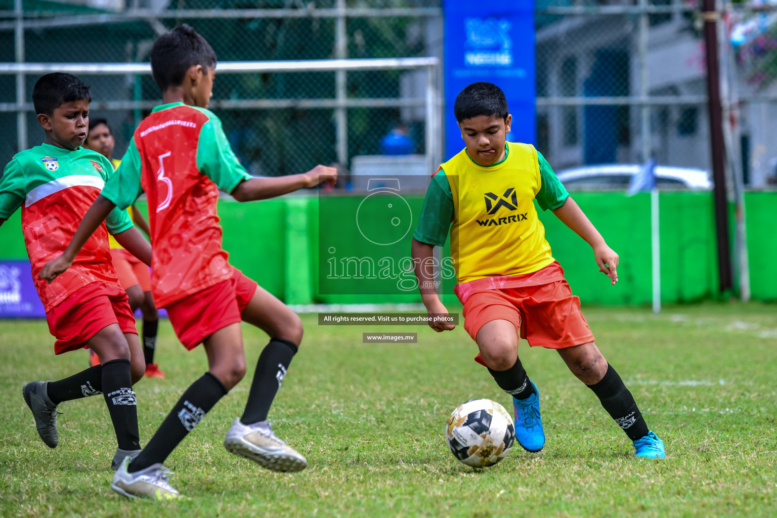 Day 1 of Milo Kids Football Fiesta 2022 was held in Male', Maldives on 19th October 2022. Photos: Nausham Waheed/ images.mv