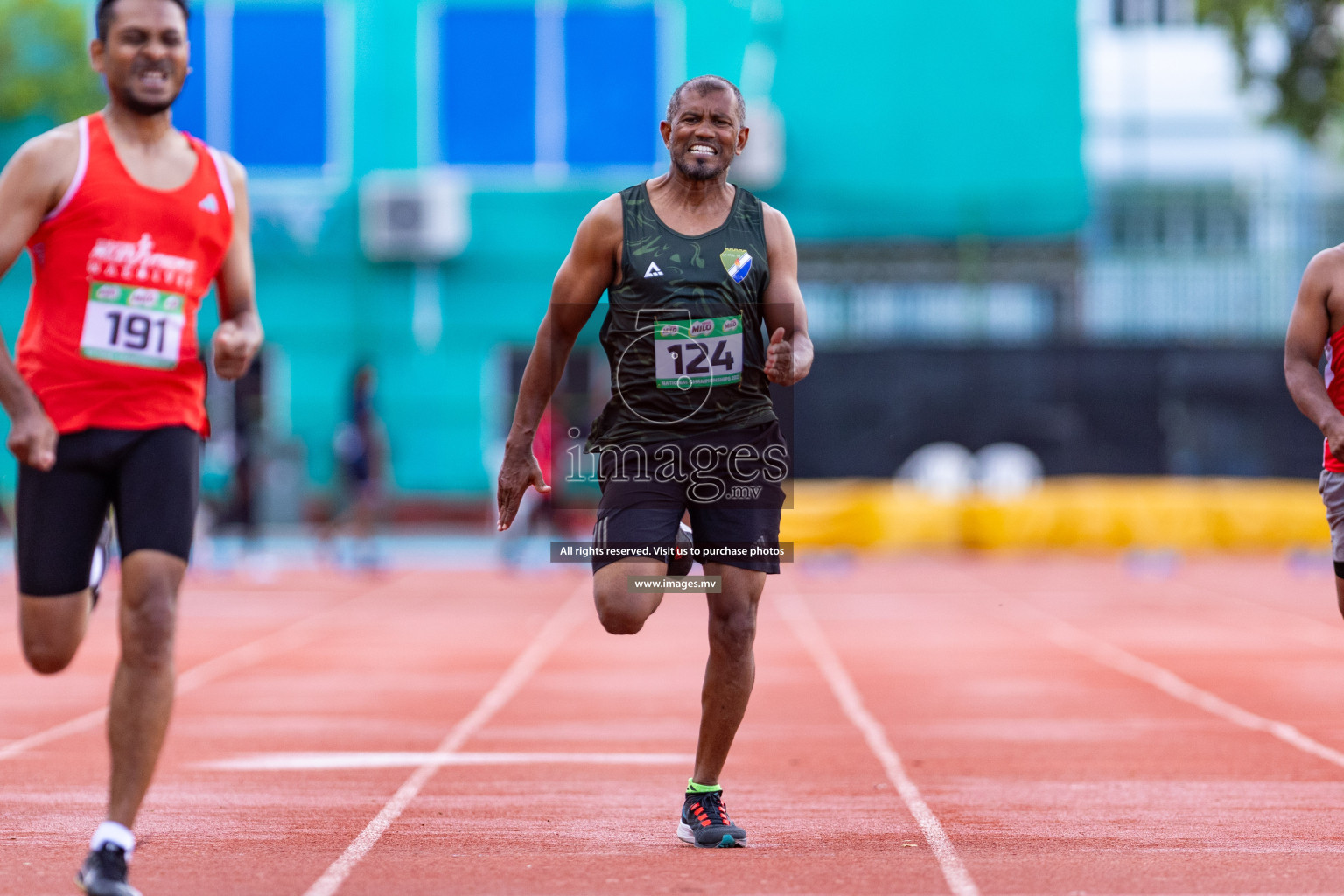 Day 1 of National Athletics Championship 2023 was held in Ekuveni Track at Male', Maldives on Thursday 23rd November 2023. Photos: Nausham Waheed / images.mv