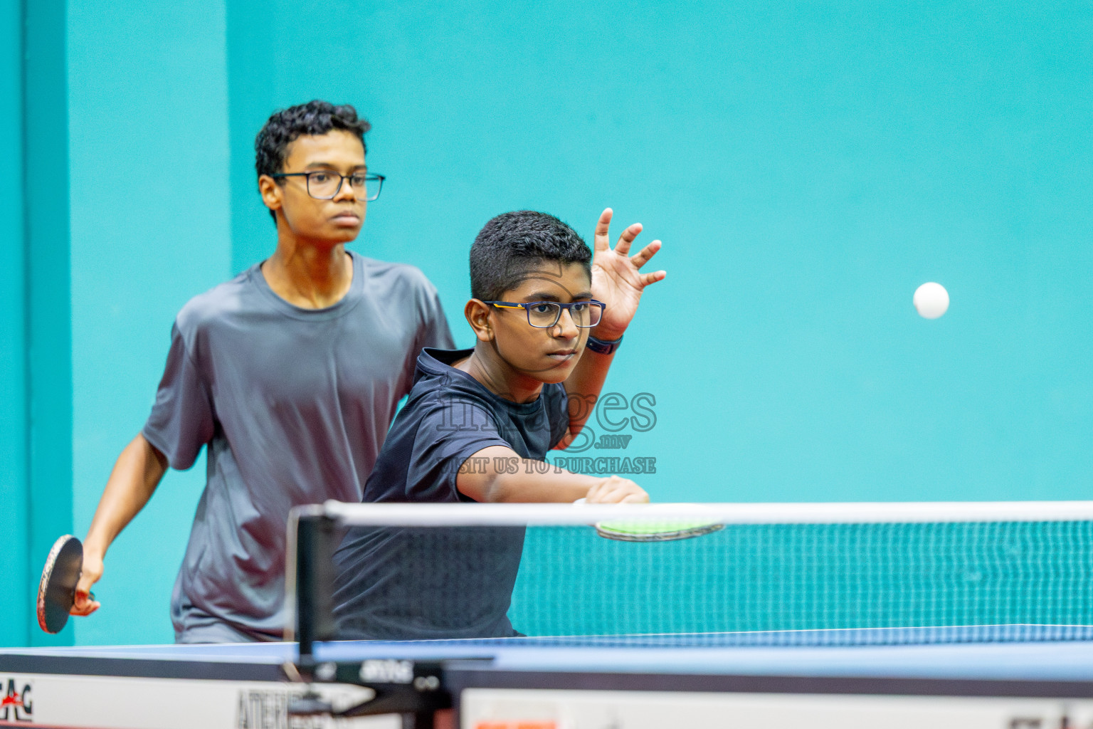 Day 6 of Interschool Table Tennis Tournament 2025 held at Male' TT Hall, Male', Maldives on Tuesday, 20th May 2025.
Photos by: Ismail Thoriq / images.mv