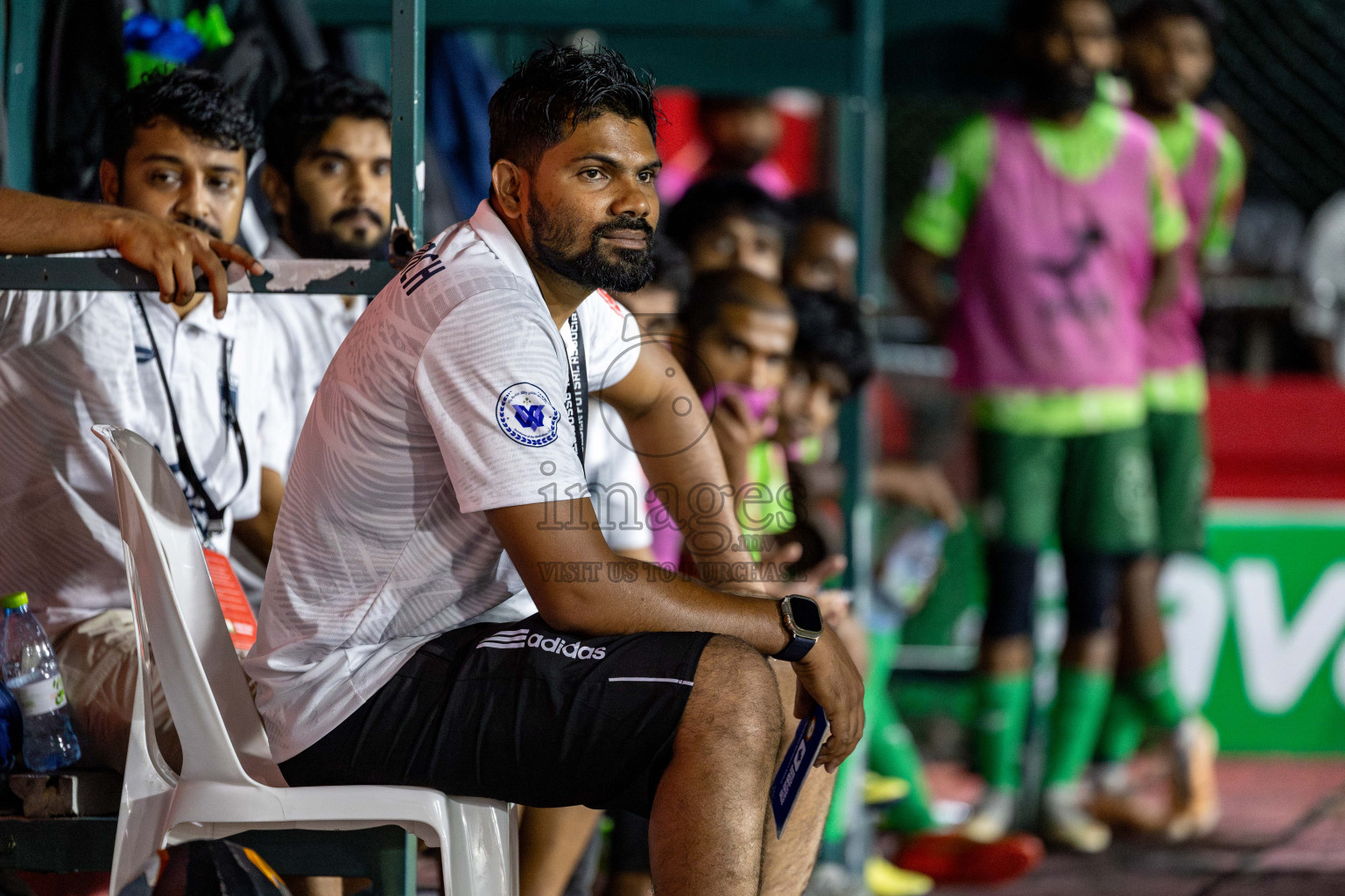 F Bilehdhoo VS F Feeali in Day 21 of Golden Futsal Challenge 2025 was held on Saturday, 25 January 2025, in Hulhumale', Maldives. 
Photos: Hassan Simah / images.mv