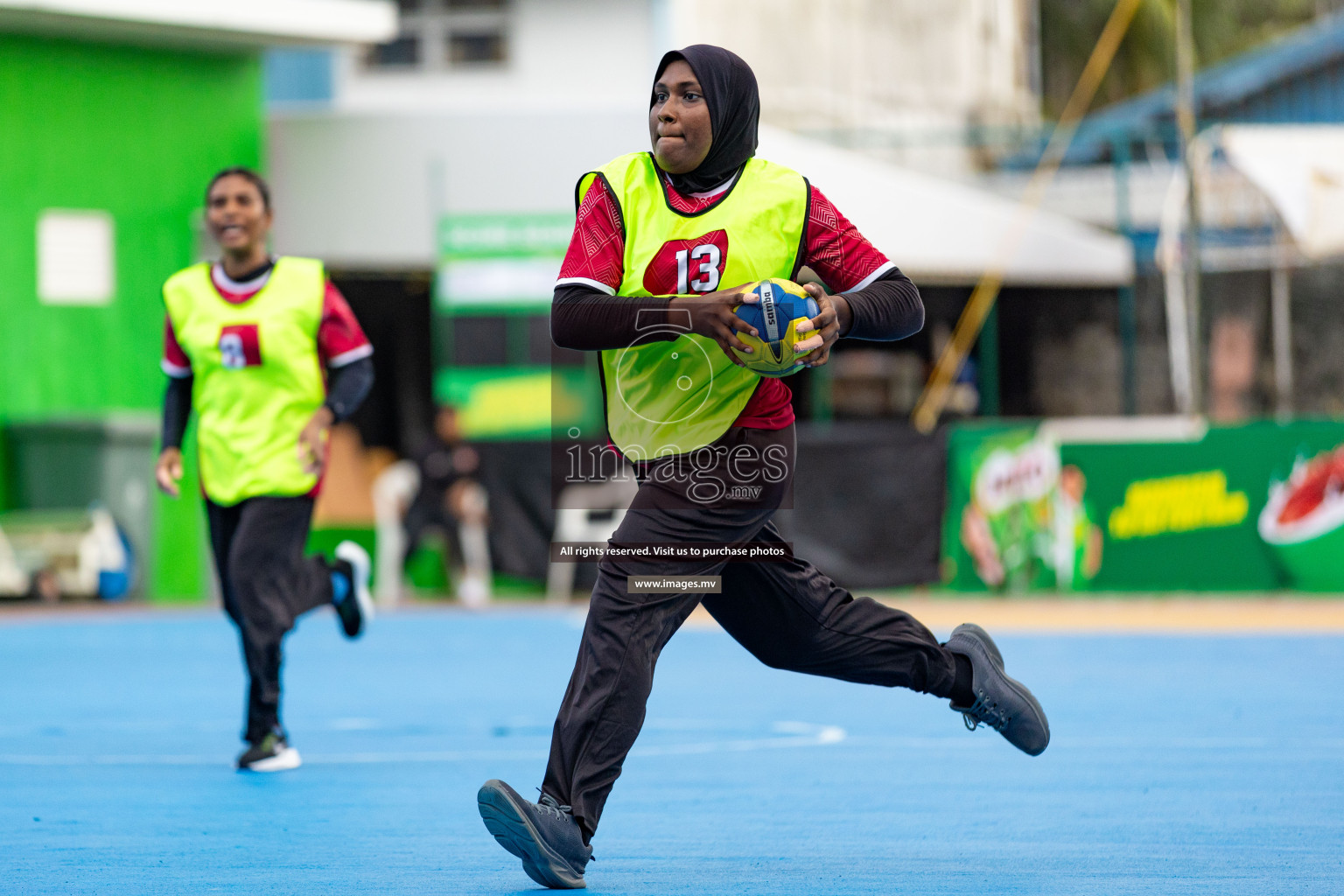 Day 1 of 7th Inter-Office/Company Handball Tournament 2023, held in Handball ground, Male', Maldives on Friday, 16th September 2023 Photos: Nausham Waheed/ Images.mv