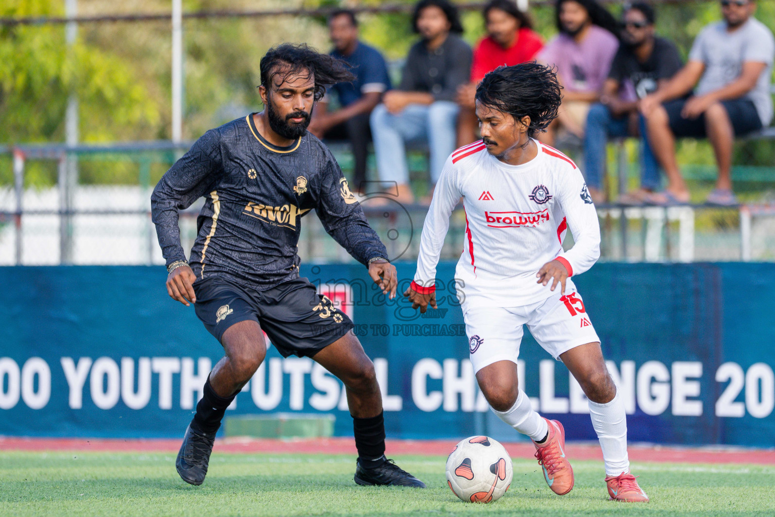 Outreef SC VS Lecrose SC in Day 3 - Fonadhoo Youth Futsal Challenge 2025 held in Fonadhoo Futsal Stadium, L. Fonadhoo, Maldives on Tuesday, 28th October 2025 Photos: Arif Rasheed / images.mv